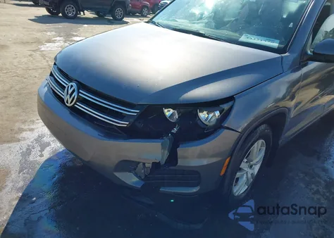 2014 Volkswagen Tiguan S из США, поврежденный, VIN WVGBV3AX1EW550847